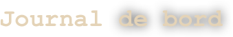 Journal de bord